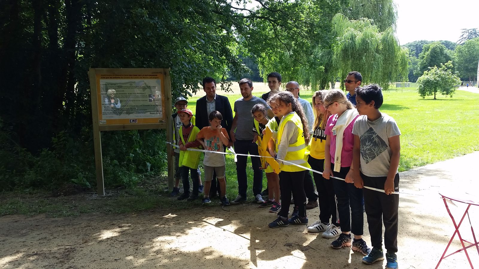 Une course d’orientation permanente à la Guyonnière